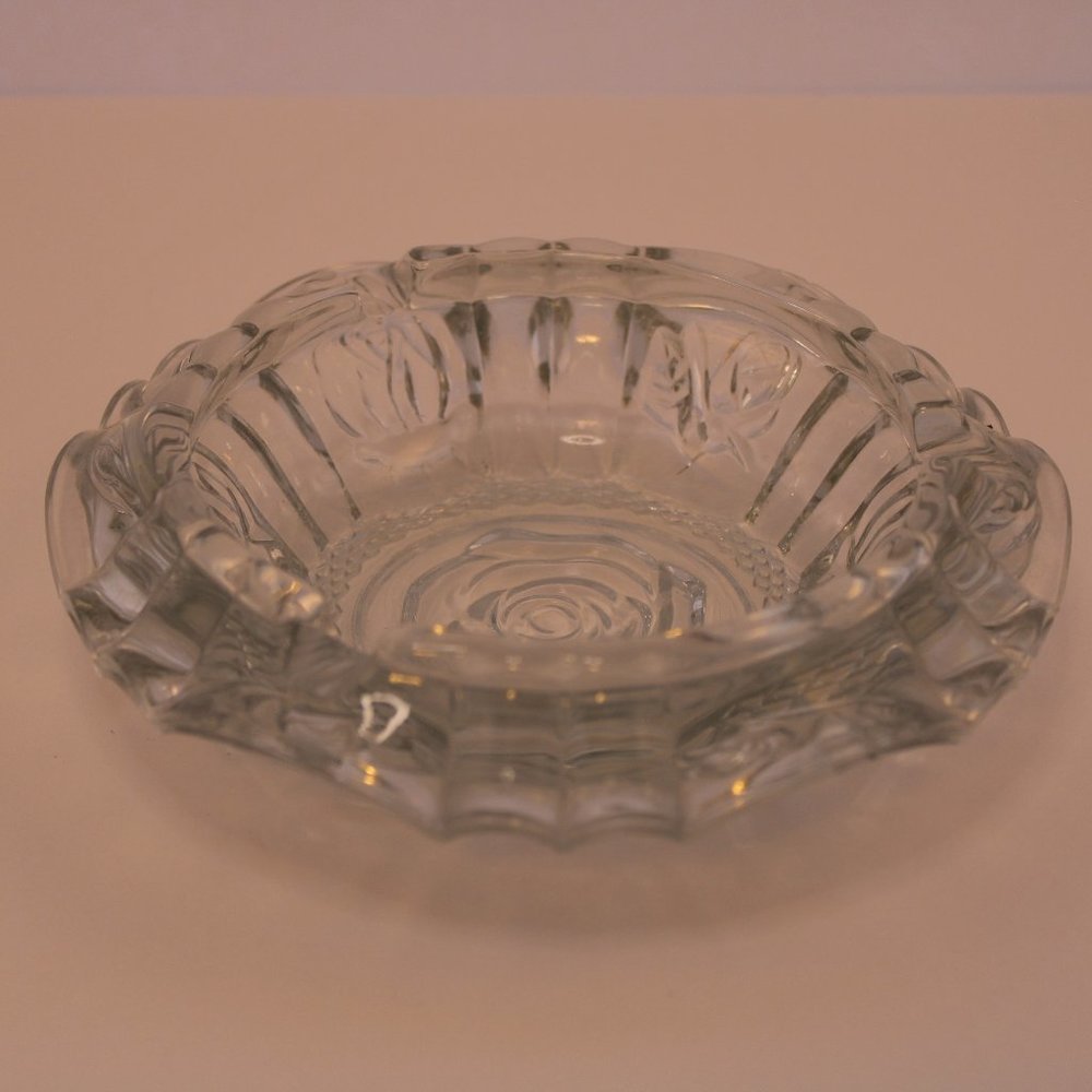 Vintage Firna Indonesia Crystal Ashtray